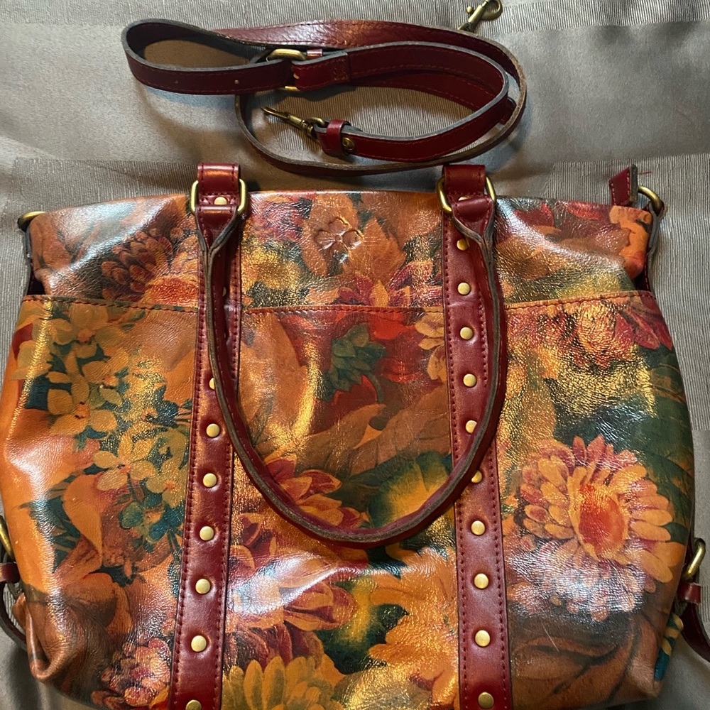 Patricia Nash handbag leather